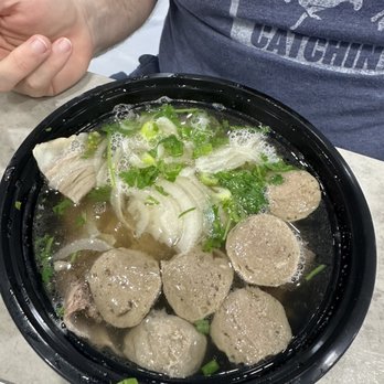 Viet Bowl - Meatballs brisket pho - Asian Fusion Near Me - Fort Pierce, Florida