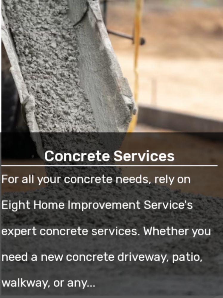 Slide of Eight Home Improvement Service