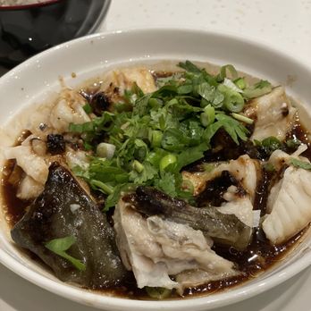 Deer Garden Signatures - Steamed Halibut with Black Bean Sauce 豉汁蒸哈利拔 - Chinese Near Me - Richmond, British Columbia