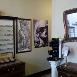 Medford Eyeglass Shop - Tuscany frameless eyeglass assortment and Leader sports and activity eyeglasses and sunglasses