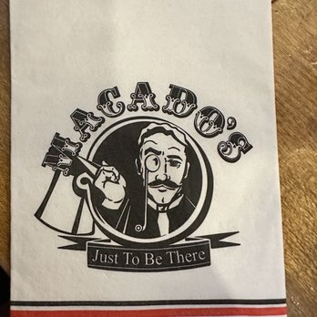 Macado's - the logo on a napkin - Chicken Wings Near Me - Roanoke, Virginia Macado's - the logo on a napkin - Chicken Wings Near Me - Roanoke, Virginia
