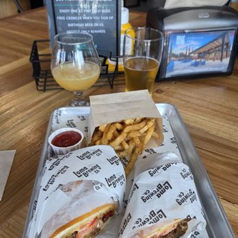 Loma Brewing Company - Saltado Cheesestreak Sandwich and Fries - Brewpubs Near Me - Manteca, California Loma Brewing Company - Saltado Cheesestreak Sandwich and Fries - Brewpubs Near Me - Manteca, California