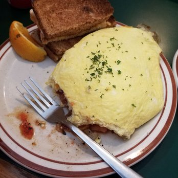 The Frog Pond - Cheeseburger Omelet mmm mmm - Breakfast & Brunch Near Me - St Pete Beach, Florida The Frog Pond - Cheeseburger Omelet mmm mmm - Breakfast & Brunch Near Me - St Pete Beach, Florida