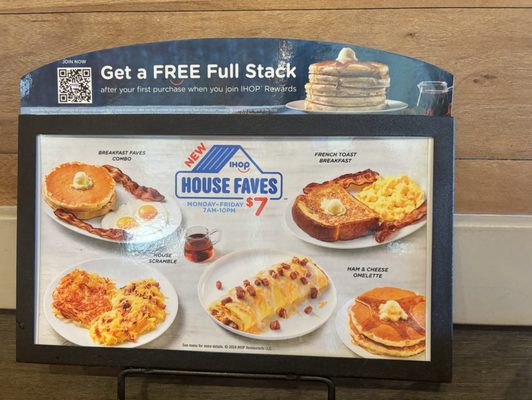 Menu photo 4 IHOP Northridge, CA
