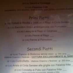Parco Gallorose - Menu