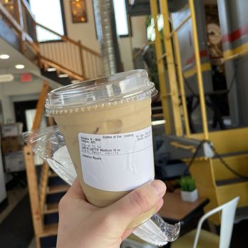Coffee At The Crossing - Vanilla decaf latte - Coffee & Tea Near Me - McCordsville, Indiana