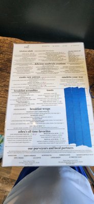 Menu photo 1 Green Zebra Cafe Sarasota, FL Menu photo 1 Green Zebra Cafe Sarasota, FL