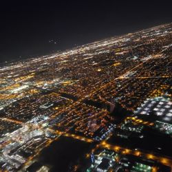 Eric Bailey Certified Flight Instructor - Night flight over Phoenix