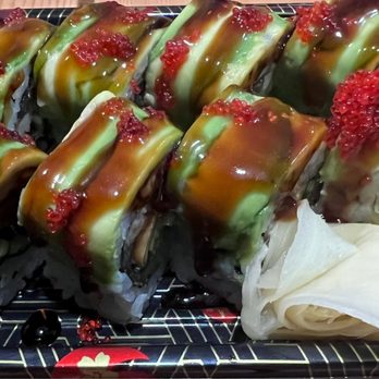Hi Sushi & Grill - Dragon Roll - Japanese Near Me - Maineville, Ohio Hi Sushi & Grill - Dragon Roll - Japanese Near Me - Maineville, Ohio