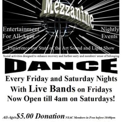 North Seattle Alano Club - Download at http://i411.photobucket.com/albums/pp200/dj_taxman_photos/mezzanineDance2.jpg