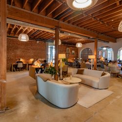 Coworking lounge
