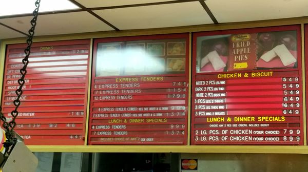 Menu photo 2 Chicken Express Seymour, TX