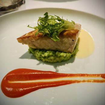 Geronimo - Hawaiian opah and basil risotto. Special of the day. - French Near Me - Santa Fe, New Mexico
