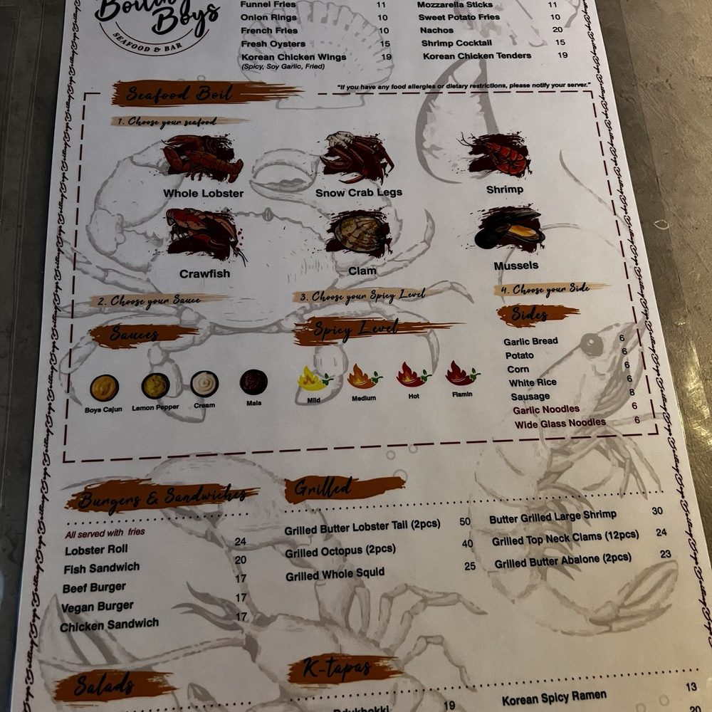 Menu Menu