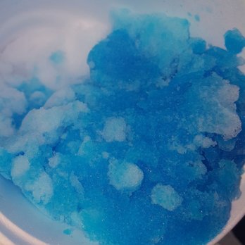 Bahama Buck's - Bottom of cup mainly just ice....sad day - Shaved Ice Near Me - Lubbock, Texas