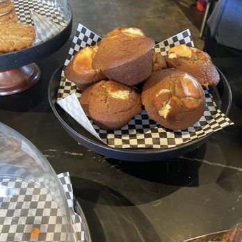 Please & Thank You - Mark - Why no covering for the PUMPKIN CREAM CHEESE MUFFIN?? - Coffee & Tea Near Me - Louisville, Kentucky Please & Thank You - Mark - Why no covering for the PUMPKIN CREAM CHEESE MUFFIN?? - Coffee & Tea Near Me - Louisville, Kentucky