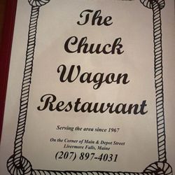 Chuck Wagon Restaurants - Menu