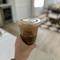 The Salty Donut - Iced Vanilla Bean Latte