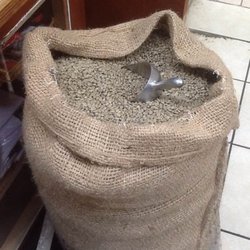 Black Lion Grocery - Raw coffee beans.