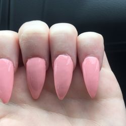Elite Nail & Spa - Horrible paint job, cut cuticles, and dried out/acrylic covered fingers
