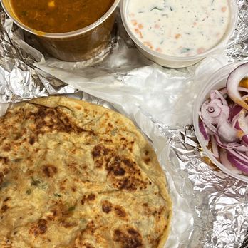 Chaat Bhavan - Dal Makhani and Aaloo Paratha - Indian Near Me - Fremont, California