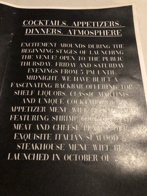 Menu photo 4 Venue New Philadelphia, OH