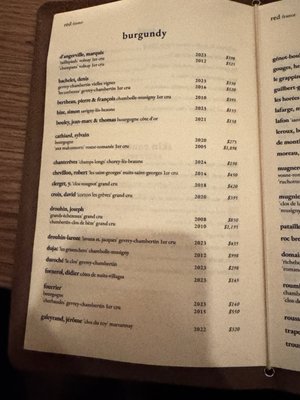 Menu photo 2 Claud New York, NY Menu photo 2 Claud New York, NY