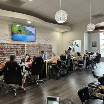 KLC Nails & Spa - There are different variety of colors to pick for your nails!  All Staff On Duty!! - Nail Salons Near Me - Ceres, California