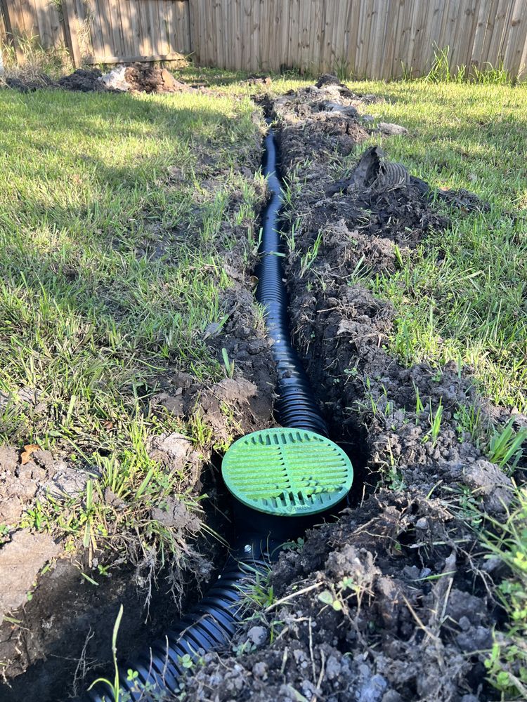 Slide of The French Drain Guys