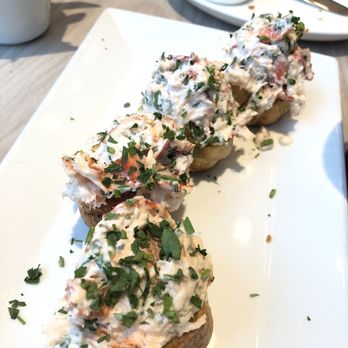 NM Cafe - Popovers stuffed with lobster salad - New American Near Me - Garden City, New York