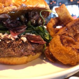 Blue cheese burger Blue cheese burger