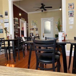 Photo of Jennings House Eatery - San Diego, CA, United States. Indoor dining area