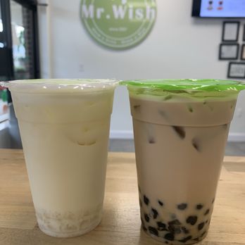 Mr Wish Herndon-Reston - Green Milk Tea and Pearl Milk Tea - Bubble Tea Near Me - Herndon, Virginia