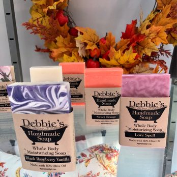 The Olde Bank - three soaps on display - Ice Cream & Frozen Yogurt Near Me - Mt. Summit, Indiana The Olde Bank - three soaps on display - Ice Cream & Frozen Yogurt Near Me - Mt. Summit, Indiana