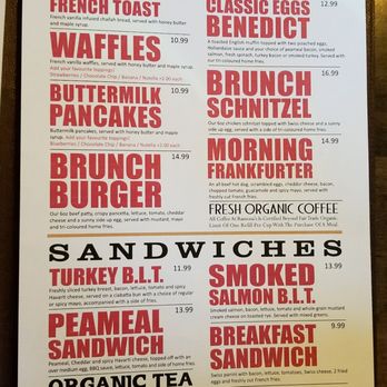 Ramona's Kitchen - Brunch menu - Breakfast & Brunch Near Me - Markham, Ontario