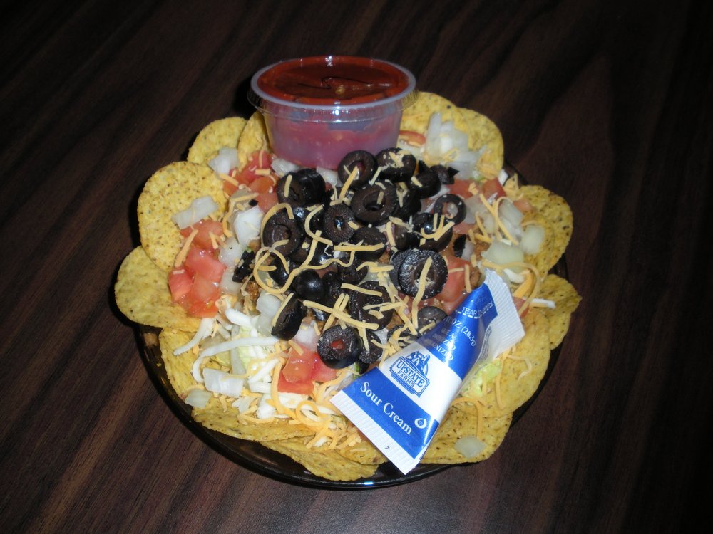 Food from Padrone's Pizza