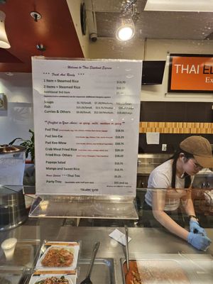 Menu photo 1 Thai Elephant Express San Jose, CA
