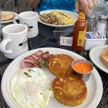 Breakfast House - Eggs and CORN MEAL CAKES - Breakfast & Brunch Near Me - Chicago, Illinois Breakfast House - Eggs and CORN MEAL CAKES - Breakfast & Brunch Near Me - Chicago, Illinois