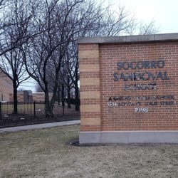 Chicago Park District - Senka Park - Sandoval Elementary School in Senka Park.