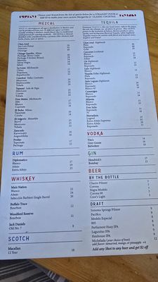 Menu photo 2 Agave | Mexican Restaurant & Tequila Bar Healdsburg, CA Menu photo 2 Agave | Mexican Restaurant & Tequila Bar Healdsburg, CA