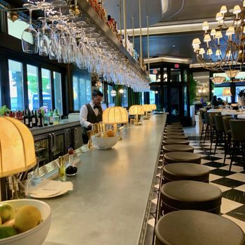 Mon Ami Gabi - One of the bars inside. I believe they have two bars. - French Near Me - Bethesda, Maryland Mon Ami Gabi - One of the bars inside. I believe they have two bars. - French Near Me - Bethesda, Maryland