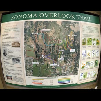 Sonoma Overlook Trail - Map of trails, flora, and fauna - Hiking Near Me - Sonoma, California Sonoma Overlook Trail - Map of trails, flora, and fauna - Hiking Near Me - Sonoma, California