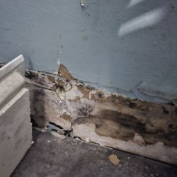 Static Shock Construction - Damages from improper installation of a toilet causing extreme damage to floors and worse.