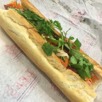 Lee's Sandwiches - #24 BBQ & Grilled Pork Bahn Mi sandwich - Vietnamese Near Me - Dublin, California