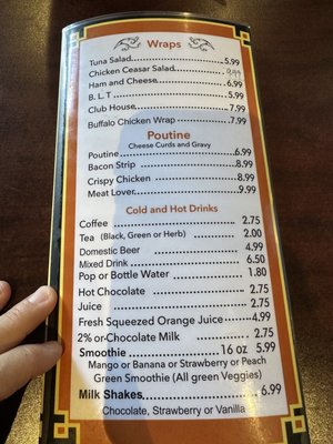 Menu photo 2 John Street Diner Hamilton, ON