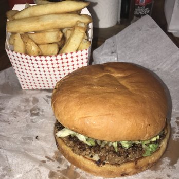 Sheila C's Burger Barn - Jumbo Burger with Fries - Burgers Near Me - Auburn, Alabama
