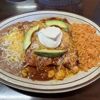La Cabanita Mex 4 - Shrimp Enchiladas - delicious - Mexican Near Me - Meridian, Idaho La Cabanita Mex 4 - Shrimp Enchiladas - delicious - Mexican Near Me - Meridian, Idaho