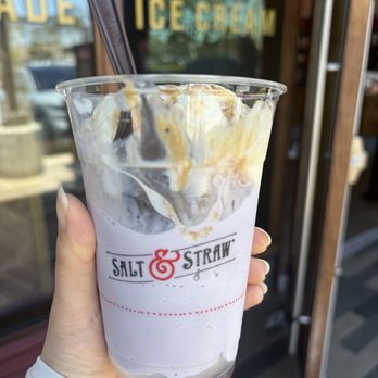 Salt & Straw - Honey Lavender, Sea Salt with Caramel Ribbons - Ice Cream & Frozen Yogurt Near Me - Newport Beach, California