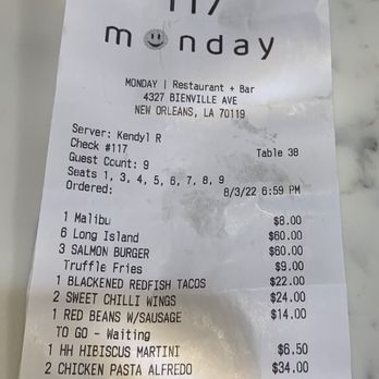 MONDAY RESTAURANT + BAR - Updated May 2025 - 1411 Photos & 613 Reviews