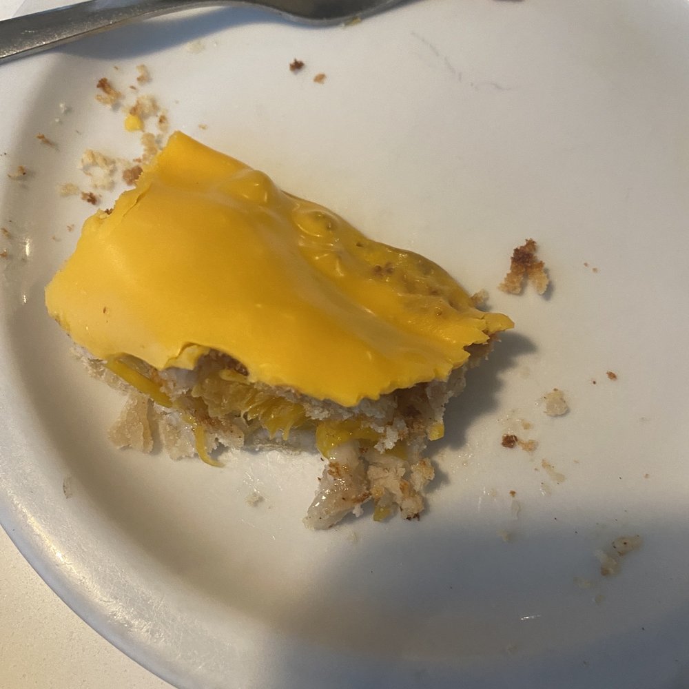 Eagle Cafe - "Melted" cheese on a hot pie... nope. Please don't order this. Peach pie with melted cheese. - Breakfast & Brunch Near Me - Honolulu, Hawaii Eagle Cafe - "Melted" cheese on a hot pie... nope. Please don't order this. Peach pie with melted cheese. - Breakfast & Brunch Near Me - Honolulu, Hawaii